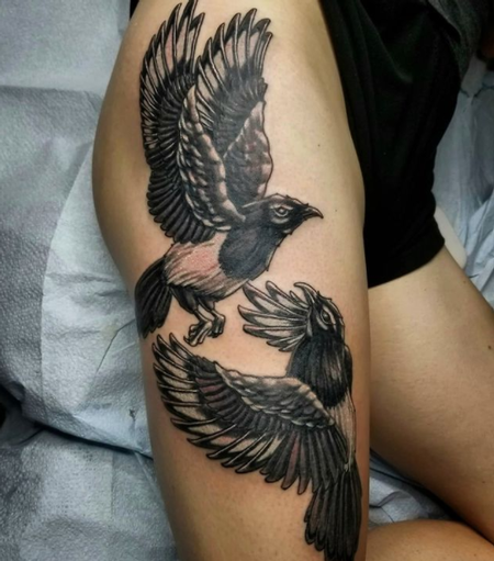 Tattoos - Cody Cook Magpie  - 142971